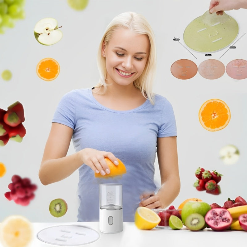 PureVivea™ Smart Fruit Face Mask Maker | DIY Organic Skincare Device