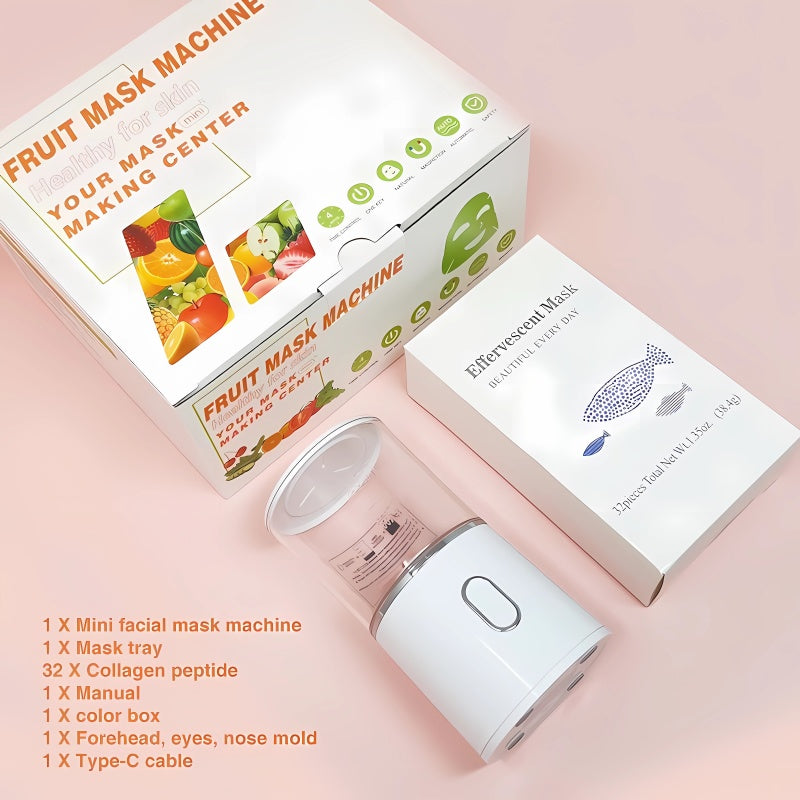 PureVivea™ Smart Fruit Face Mask Maker | DIY Organic Skincare Device